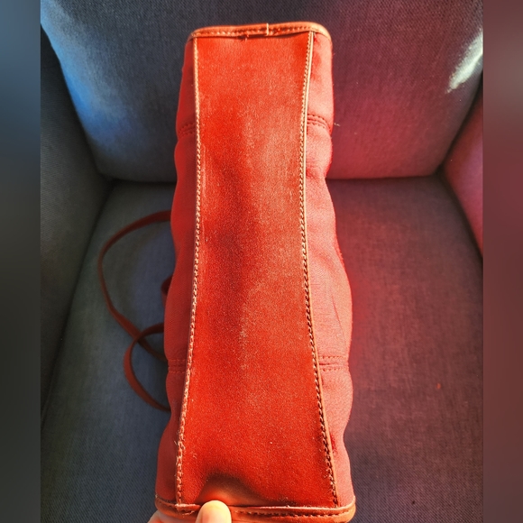 Vintage Coach Neoprene and Leather Tote - Picture 3 of 11
